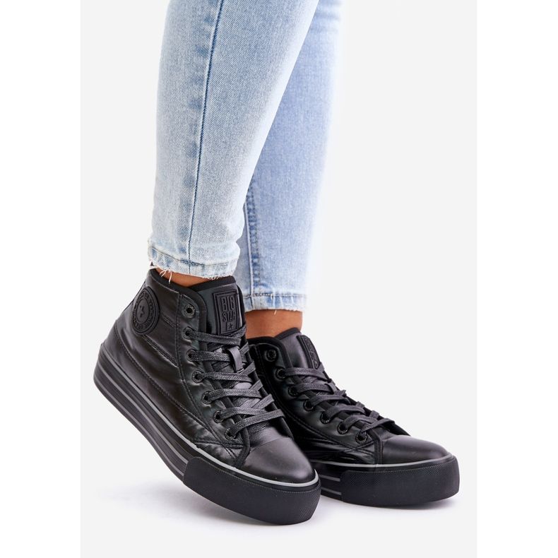 Big Star Baskets isolées pour femmes sur plateforme OO274A471 noir le noir 1 Big Star Baskets isolées pour femmes sur plateforme OO274A471 noir le noir 1