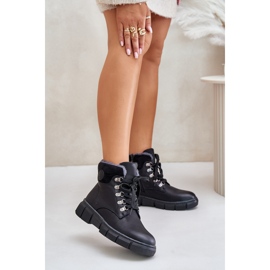 Bottes Isolées Avec Fermeture Éclair Pour Femme Noir Mevanisa le noir 2