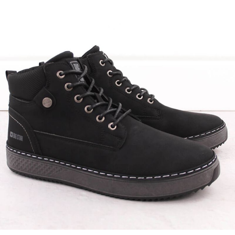 Chaussures, baskets Big Star OO174561 le noir 1