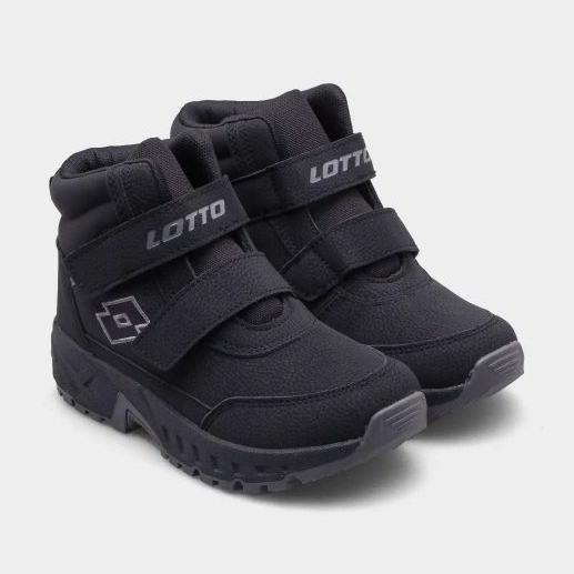 Chaussures d'hiver Lotto Evedal Mid 2600430K-1111 noir 1