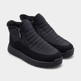 Bottes de neige d'hiver Progress PROGJ-21-21 le noir 2