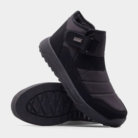 Bottes de neige d'hiver Progress PROGJ-22-153 noir 1