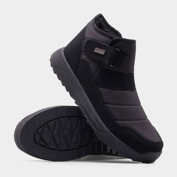 Bottes de neige d'hiver Progress PROGJ-22-153 noir 1