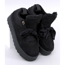 Skinner Baskets plateforme isolées noires le noir 1