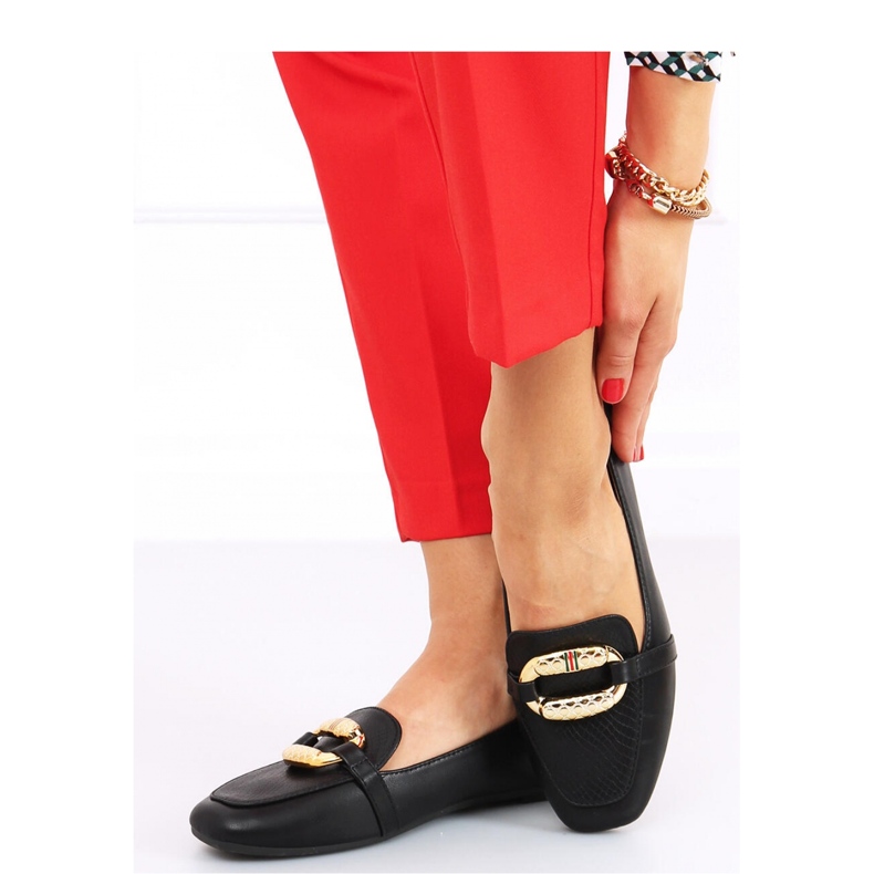 Mocassins femme Sajmon Noir - Inello 1