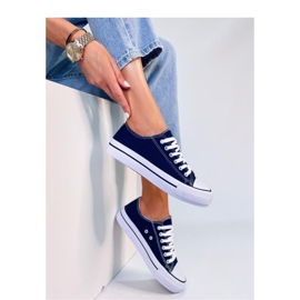 Baskets classiques pour femmes Fargis D.BLUE - Inello bleu 1