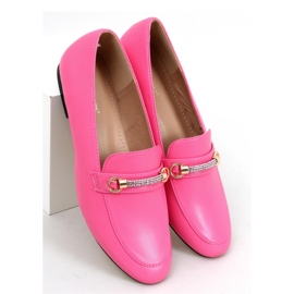 Mocassins femme Gessa Fushia - Inello rose 1