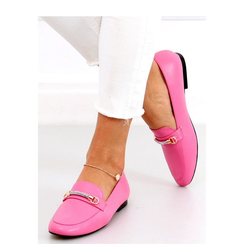 Mocassins femme Gessa Fushia - Inello rose 2