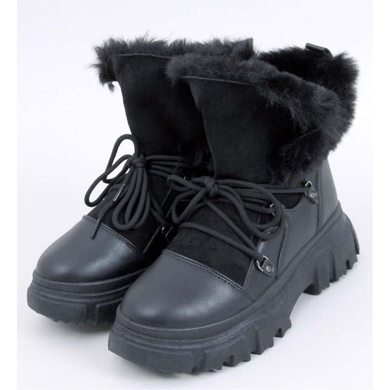 Jarl Noir - Bottes de neige Inello pour femme le noir 1 Jarl Noir - Bottes de neige Inello pour femme le noir 1