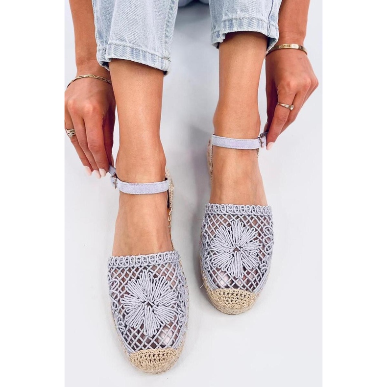 Sandales espadrilles ajourées Premat Violet - Inello 1