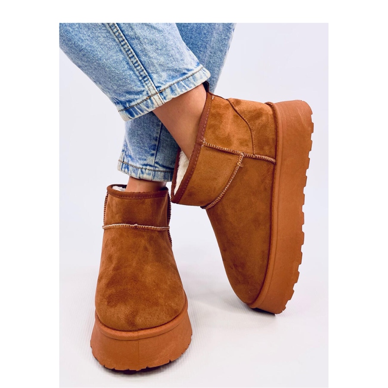 Rodmans Camel - Chaussures plates-formes courtes Inello brun 1