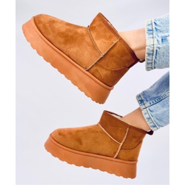 Rodmans Camel - Chaussures plates-formes courtes Inello brun 3