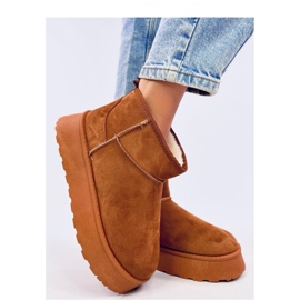 Rodmans Camel - Chaussures plates-formes courtes Inello brun 4