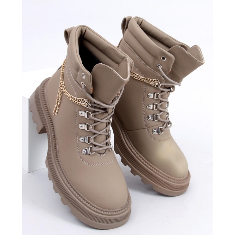 Bottines Hudson Abricot - Inello beige 1