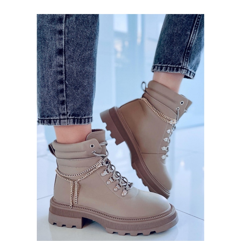 Bottines Hudson Abricot - Inello beige 2