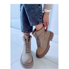 Bottines Hudson Abricot - Inello beige 3