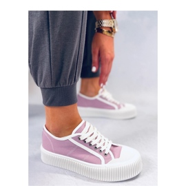 Baskets plateforme femme Dors Violet - Inello 1