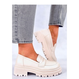 Mocassins plateforme Dench Beige - Inello 1 Mocassins plateforme Dench Beige - Inello 1