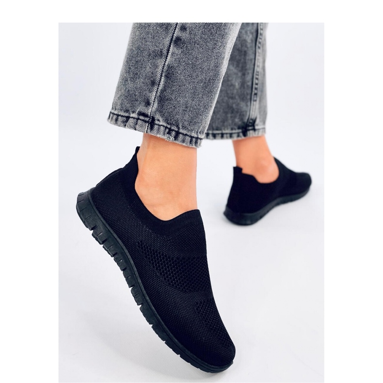 Baskets chaussettes noires 1