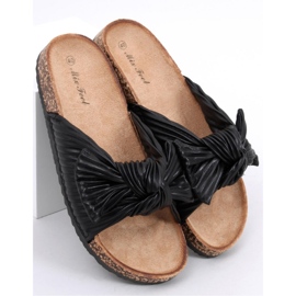 Sandale Tongs en liège Noir - le noir 1