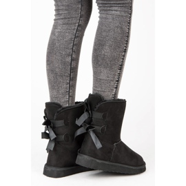 Bello Star Mukluki avec des arcs noir 2