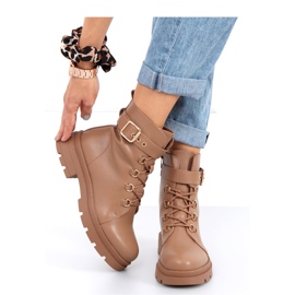 Bottes militaires Pomona Camel - Inello brun 2