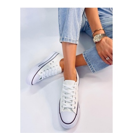 Baskets classiques femme Fargis Blanc - Inello blanche 1