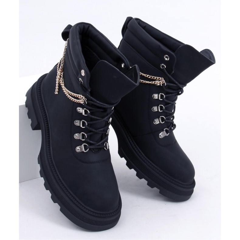 Bottes de trappeur noires le noir 1