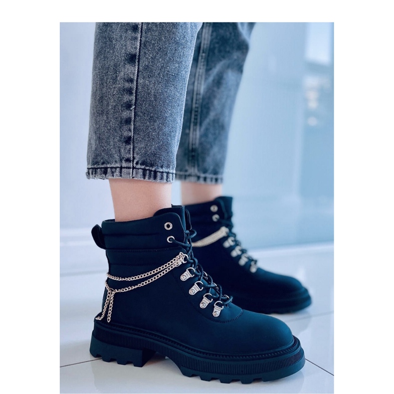 Bottes de trappeur noires le noir 2