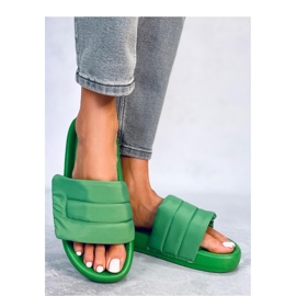 Tongs en nylon vert 2