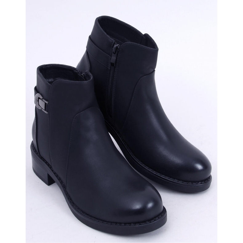 Bottines Chelsea femme Bkack noir 1
