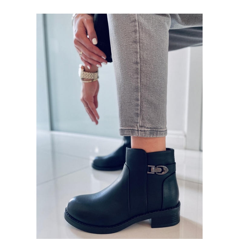Bottines Chelsea femme Bkack noir 2