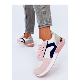 Baskets légères pour femmes MULTI-003 rose 2