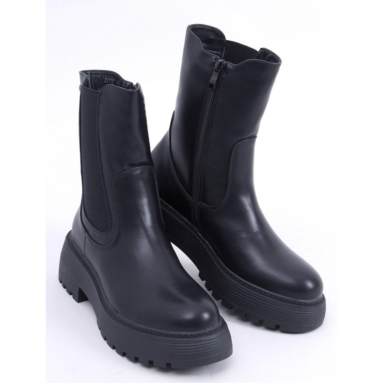 Bottines Chelsea montantes Noir le noir 1