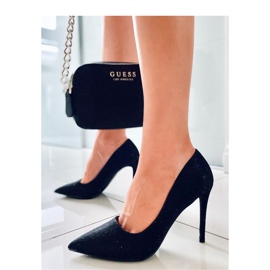 Épingles noires irisées pour femmes le noir 2 Épingles noires irisées pour femmes le noir 2