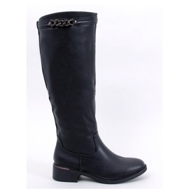 Bottes noires classiques pour femmes le noir 1