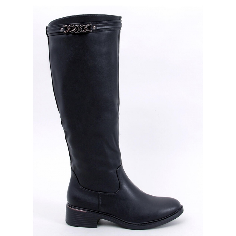 Bottes noires classiques pour femmes 1