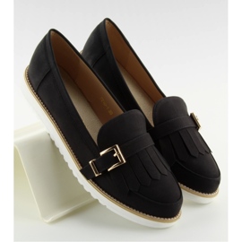 Mocassins noirs pour femmes le noir 1