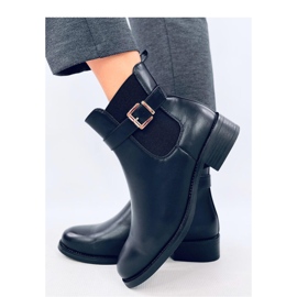 Bottines Chelsea classiques pour femmes Noir 1