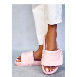Tongs en nylon rose 1