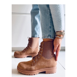 Vecna ​​​​Bottes de travail à lacets kaki - Inello brun 2