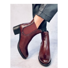 Bottines Chelsea Greta Marron - Inello brun 2