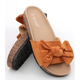 Sandale tongs en liège Kiara Camel - Inello brun 1