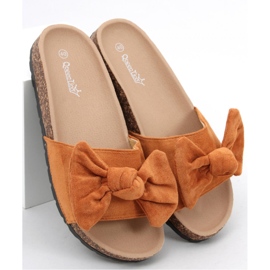 Sandale tongs en liège Kiara Camel - Inello brun 4