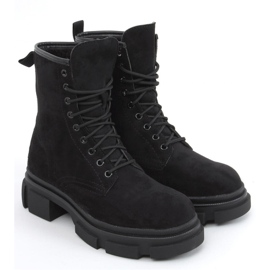 Baggers Dazy en daim noir - Inello le noir 1