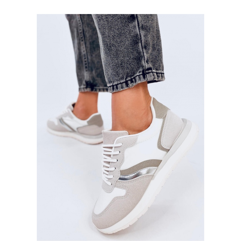 Baskets femme blanches 1