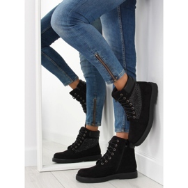Trappeurs femmes noires HQ896 Noir le noir 6