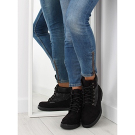 Trappeurs femmes noires HQ896 Noir le noir 1