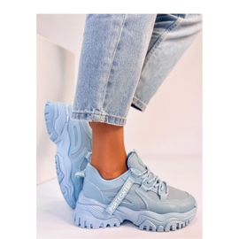 Bains Baskets compensées bleues - Inello 3