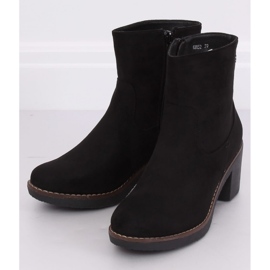 Bottes à Talons Hauts en Caoutchouc Noir 8B852 Noir - Inello le noir 3